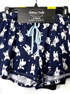 Pillow Talk 2-pack lounge/sleep shorts NWT Size M